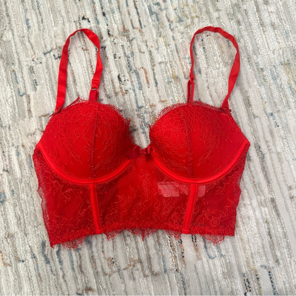 Victoria Secret corset push up bra